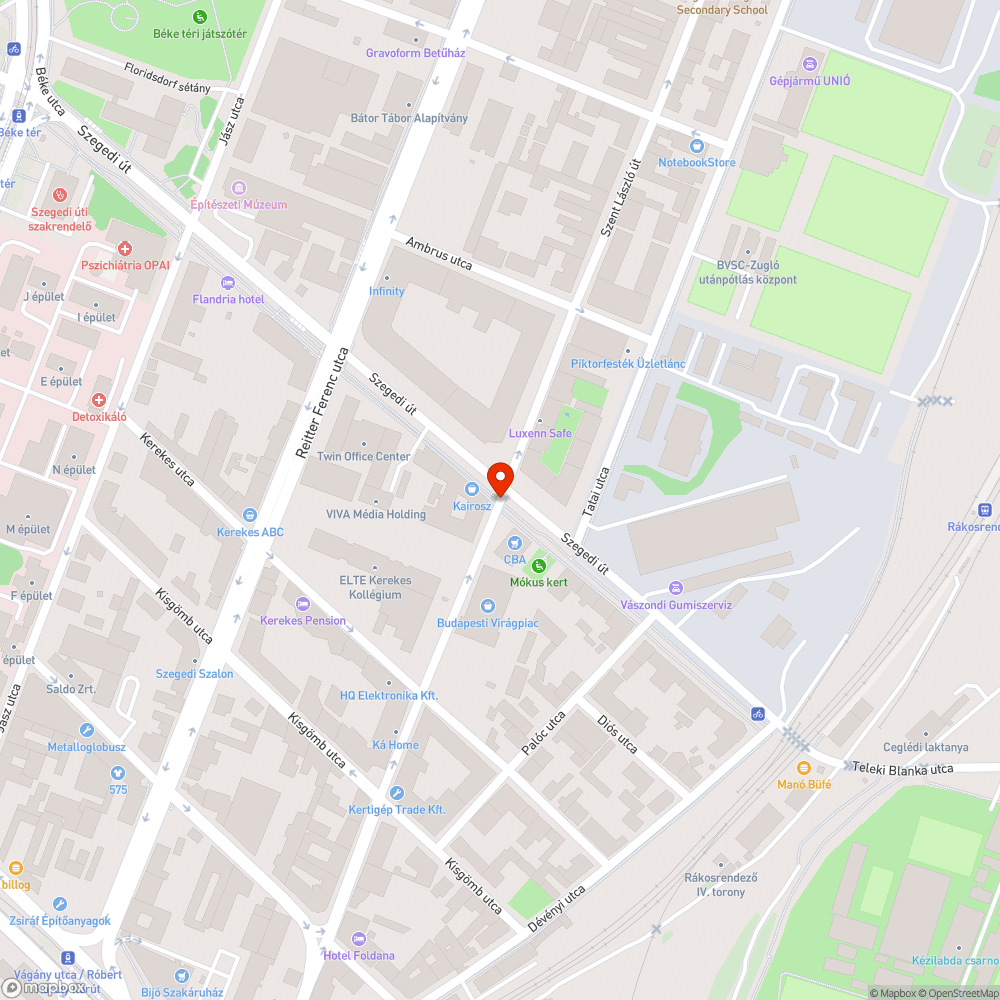 Veszélyesen bedőlő és kiesett parkolásgátlók bejelentés helye