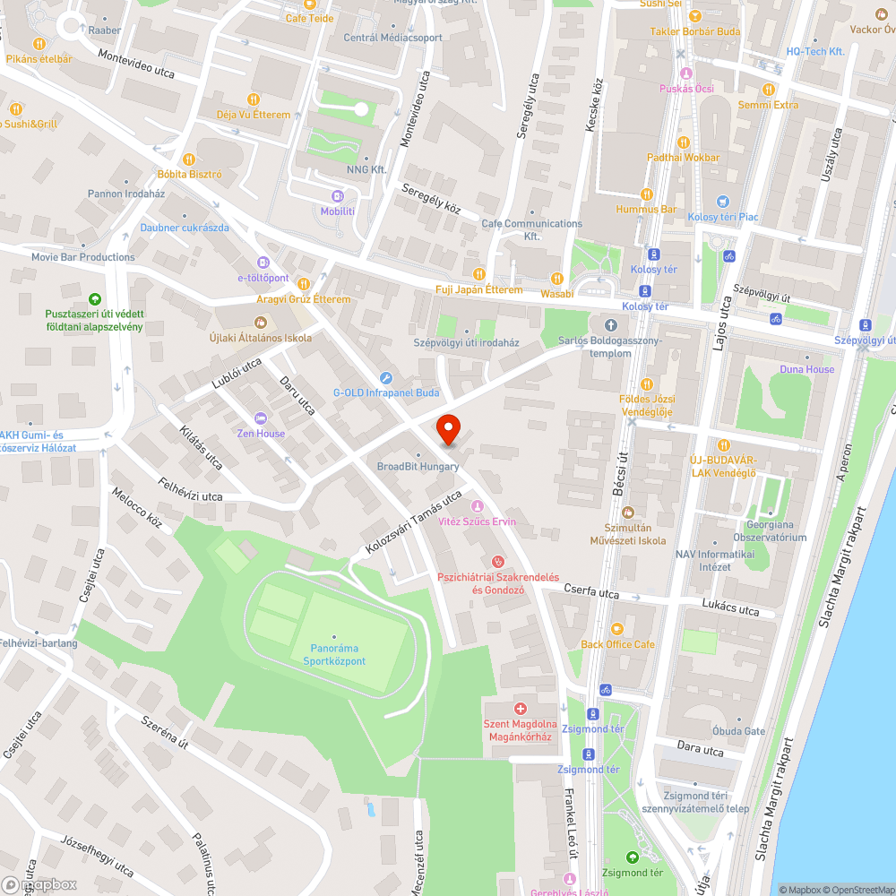 Döglött sün bejelentés helye