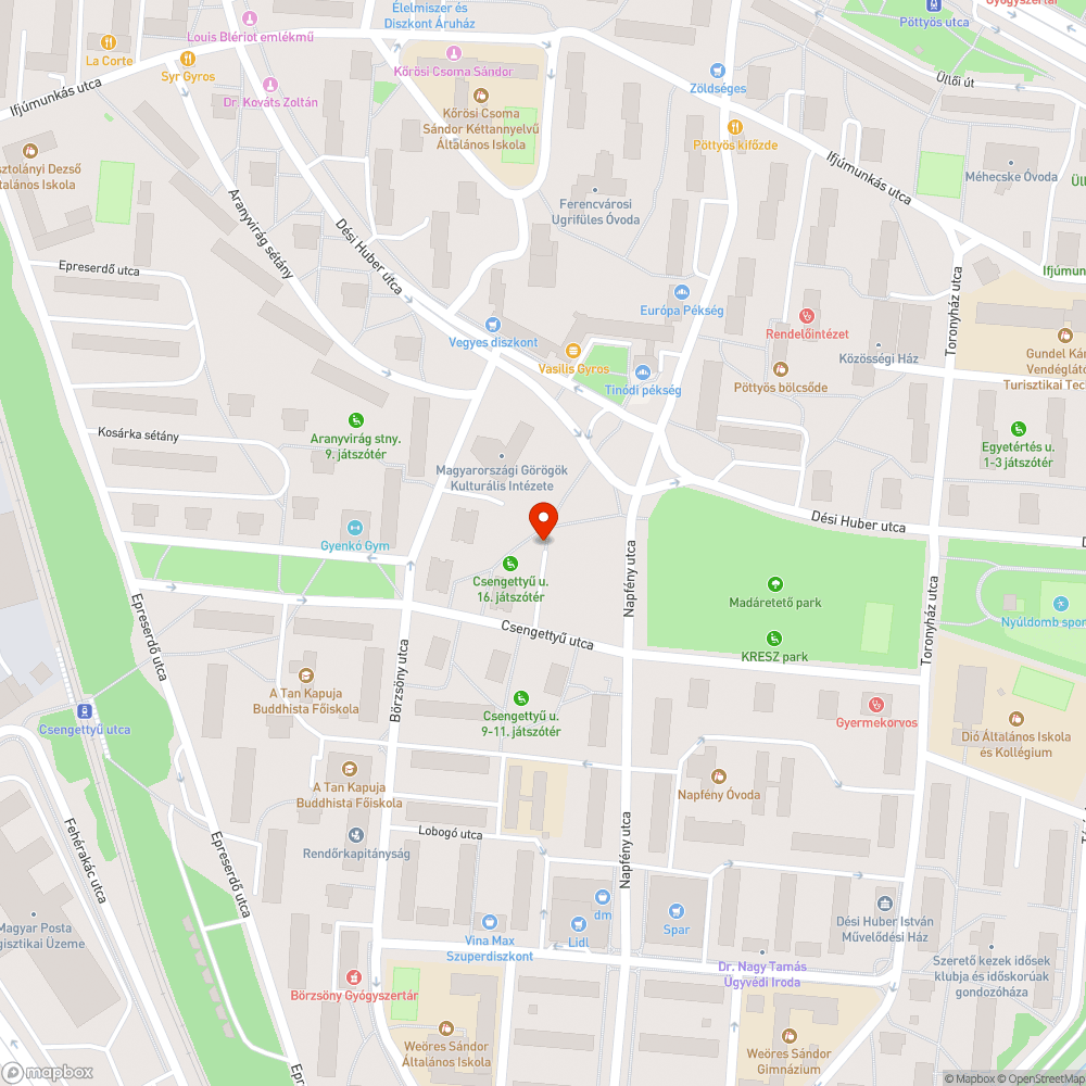 Csőtörés bejelentés helye