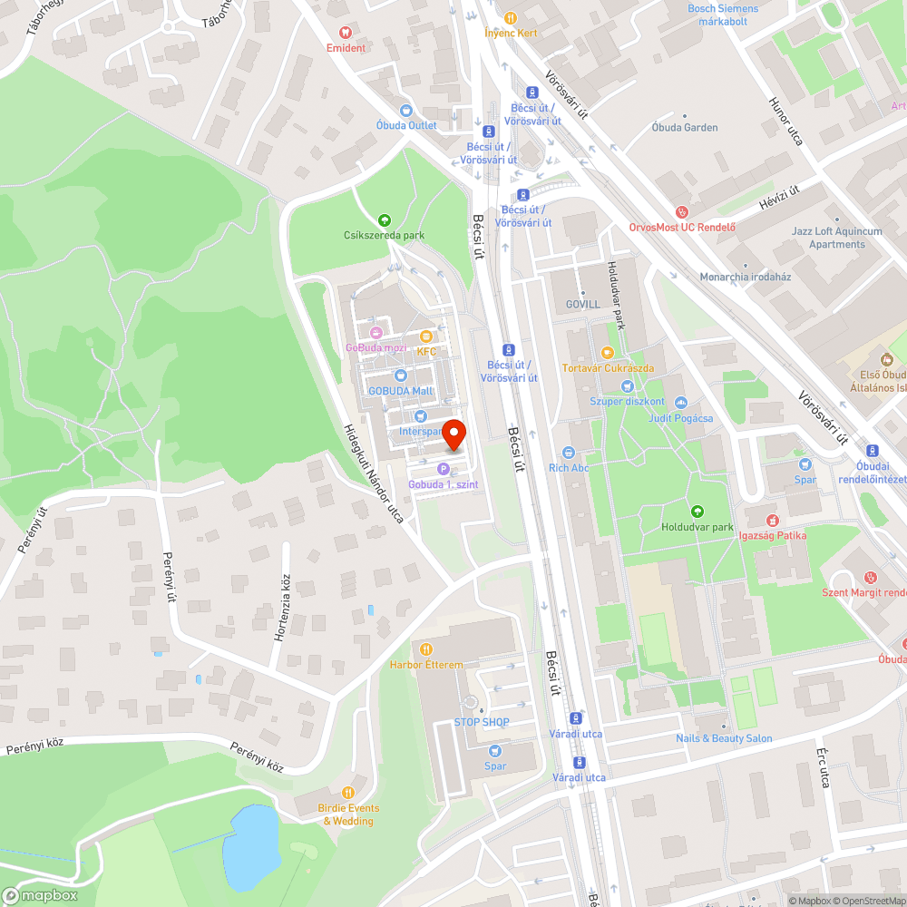 Rossz állapotban a parkoló bejelentés helye