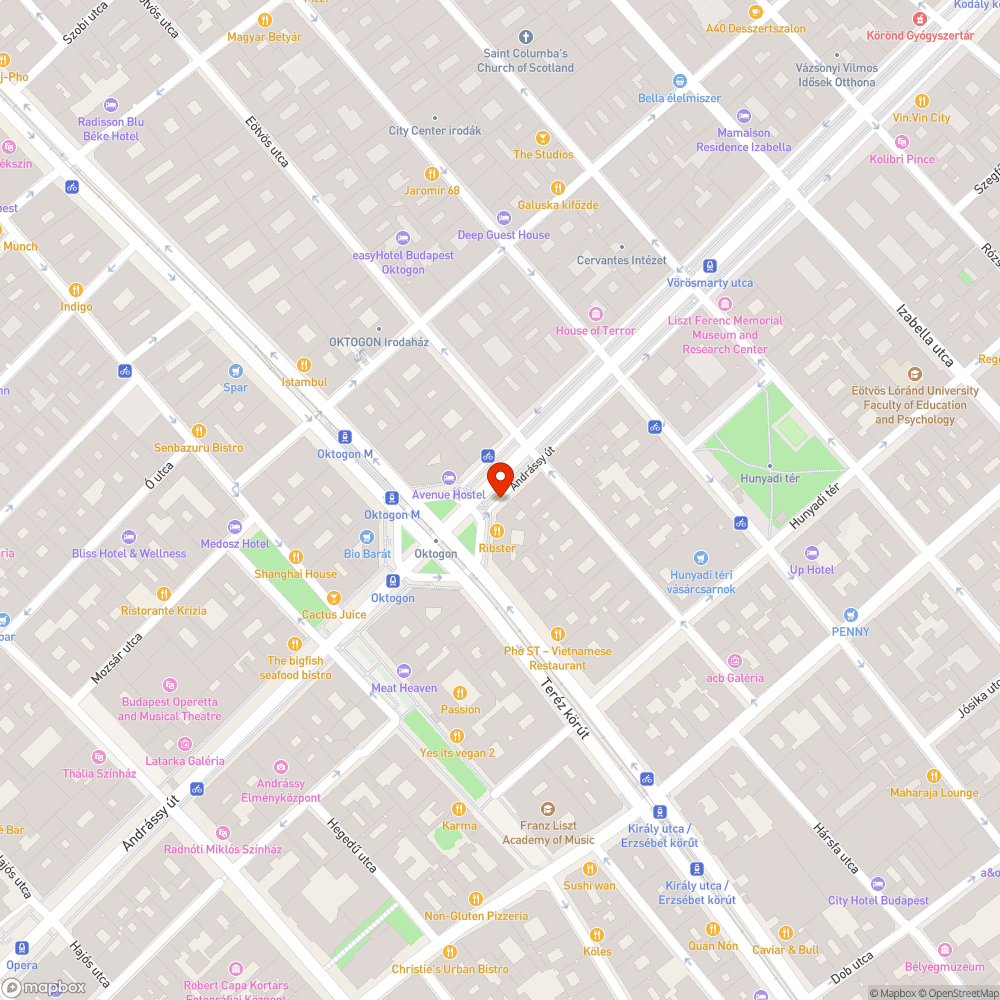 Kátyús útszél bejelentés helye