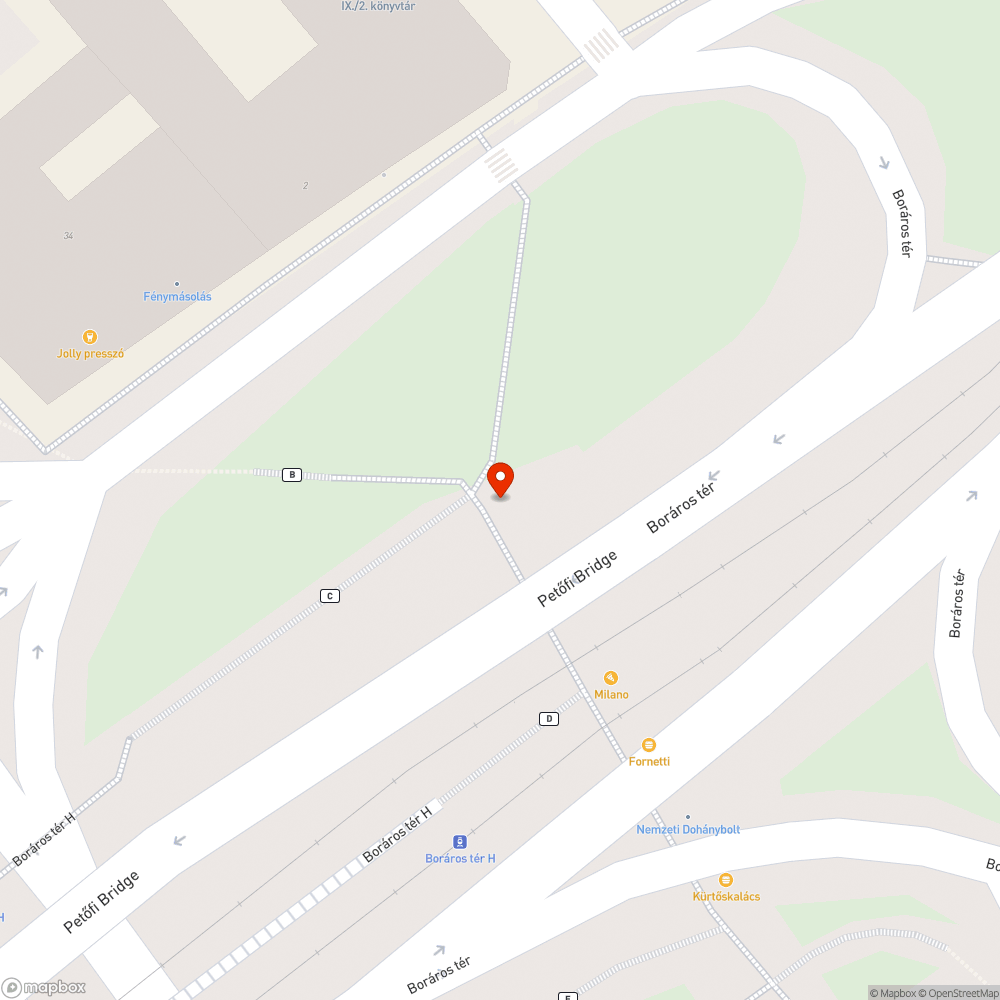 Sérült aknafedél bejelentés helye