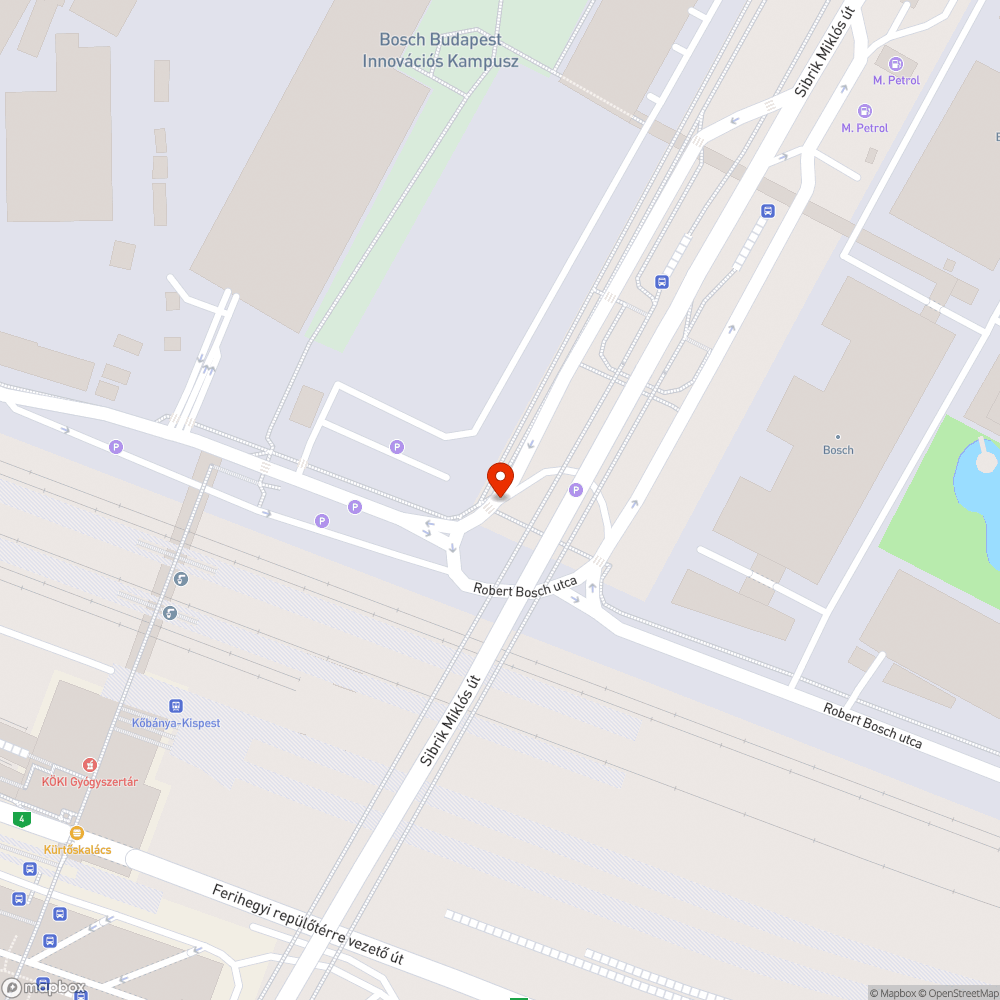 Sáros járda bejelentés helye