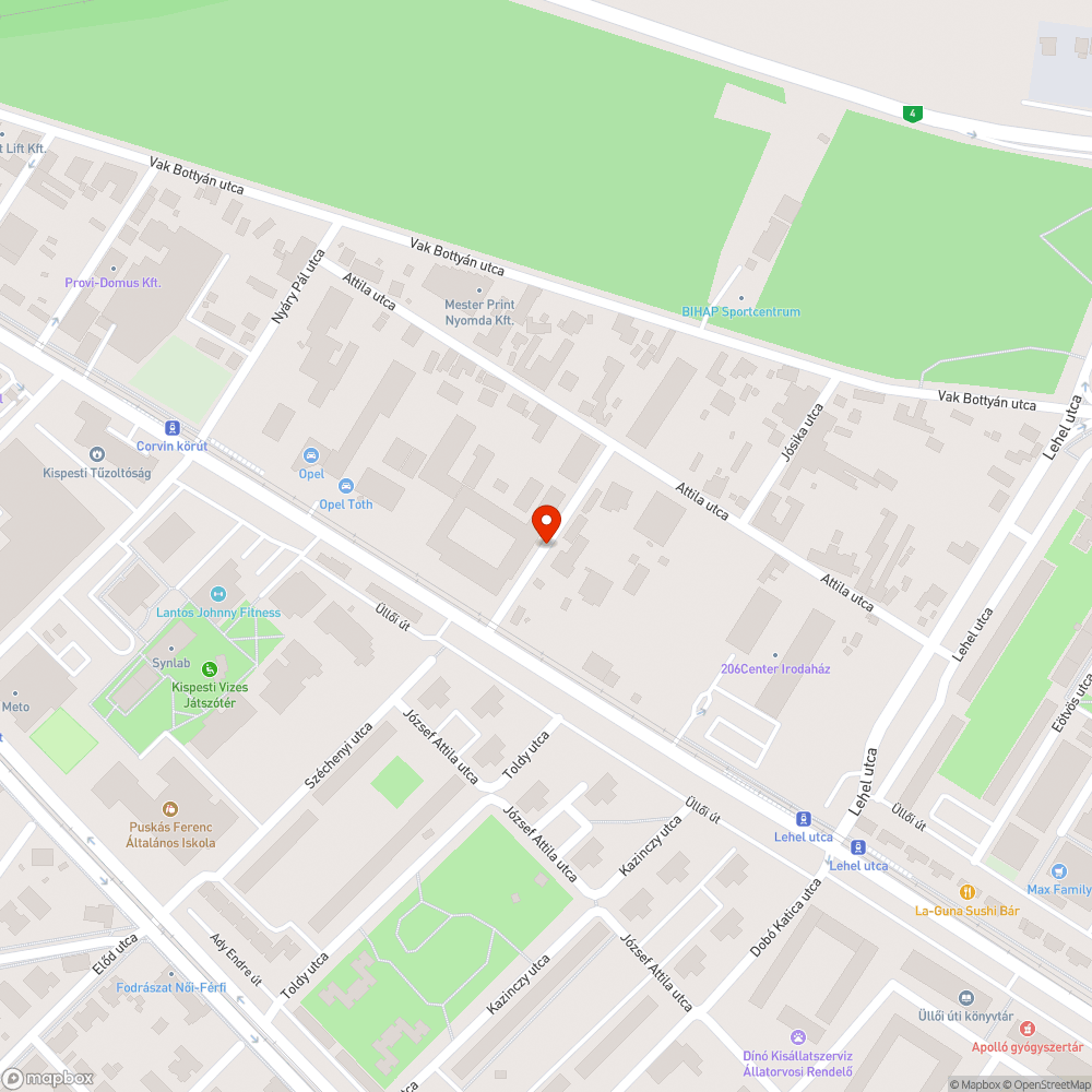 Takarítatlan járda bejelentés helye