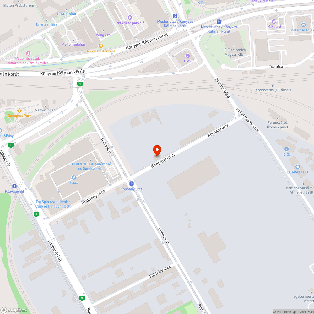 Jelzőlámpa a kereszteződésben bejelentés helye