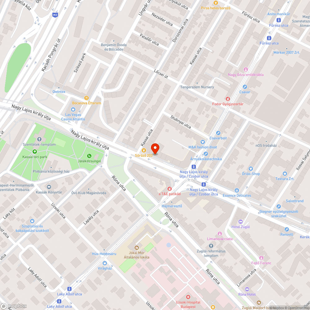 Vízelvezető eldugulóban (járdán) bejelentés helye