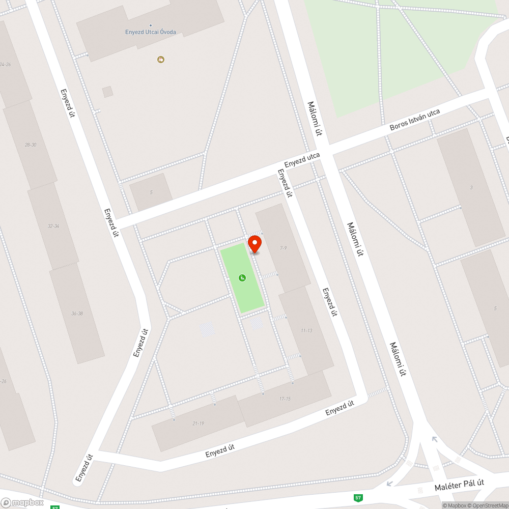 Parkolás bejelentés helye