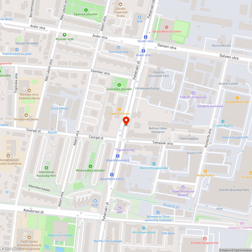 Elhagyott kék Suzuki Swift bejelentés helye