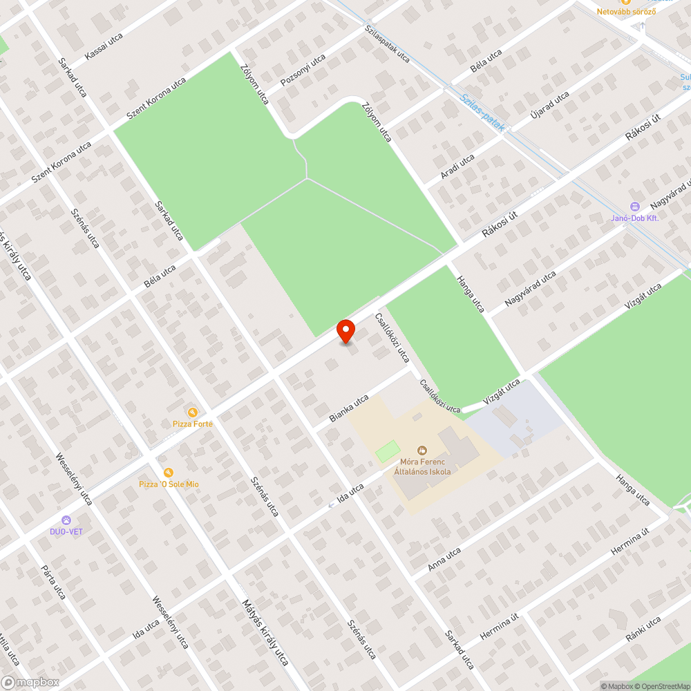 Járdán parkoló autók bejelentés helye