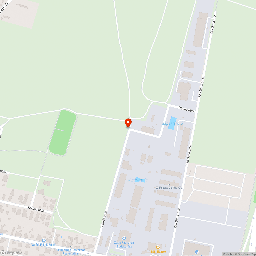 Vélhetően olajszennyezés védett vízbázison bejelentés helye