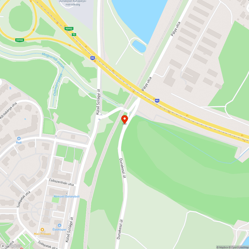 Nem látszó közlekedési táblák bejelentés helye