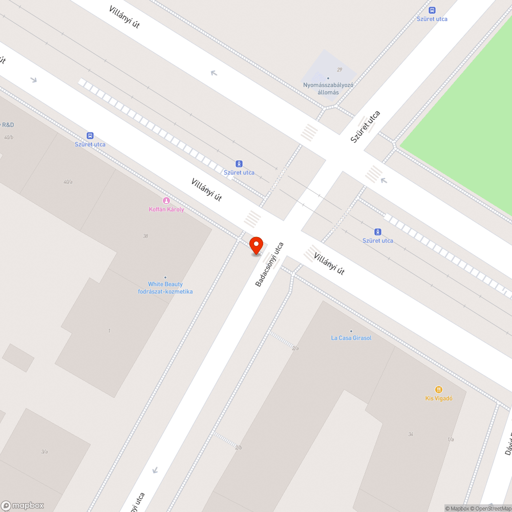 Kidőlt tábla bejelentés helye