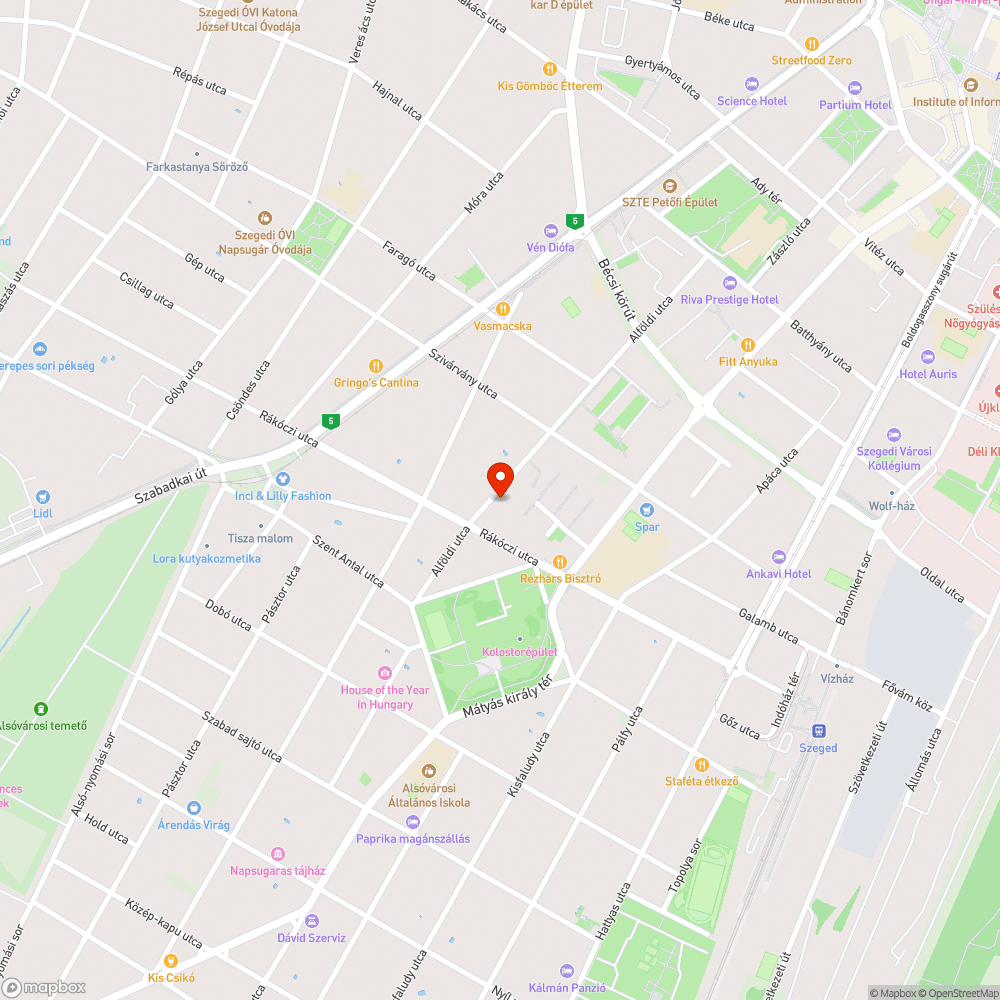 Egyre mélyülő kátyú bejelentés helye