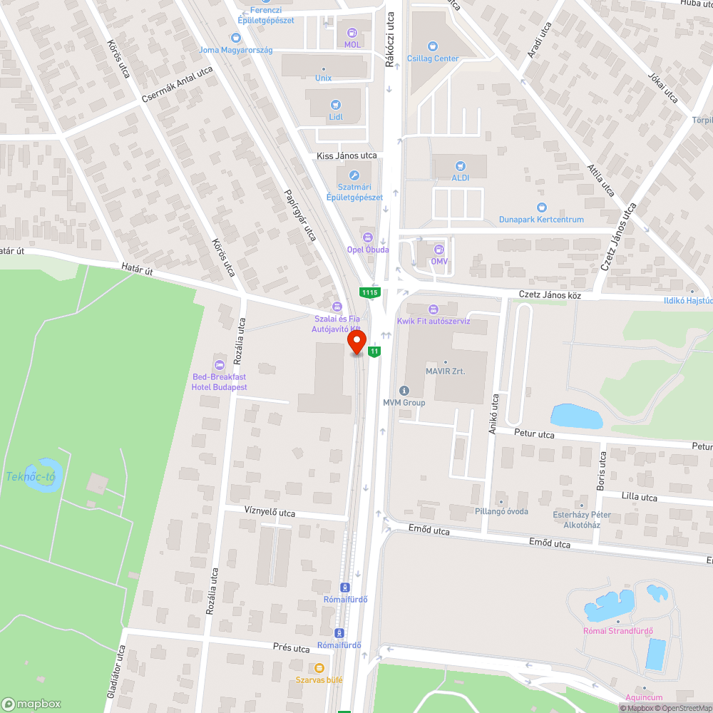 Beszakadt csatornafedél bejelentés helye