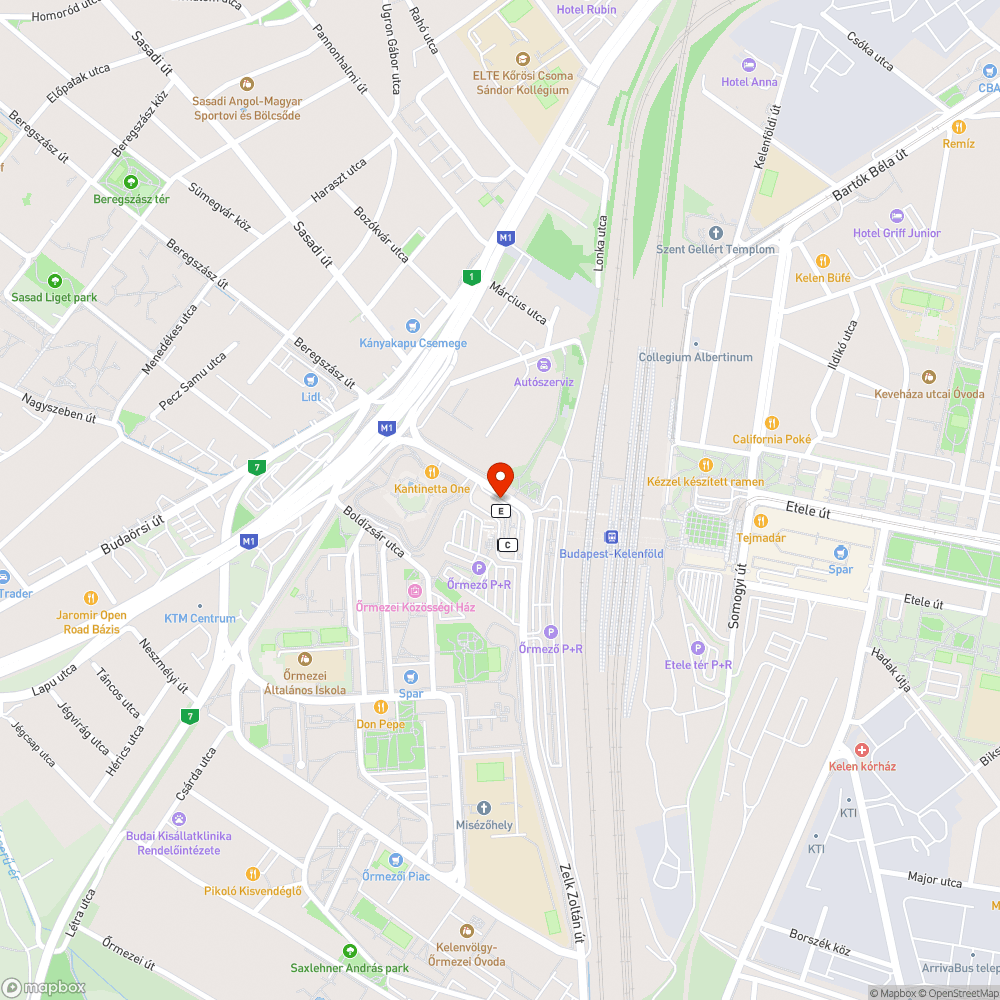 Nem működő mozgólépcső bejelentés helye