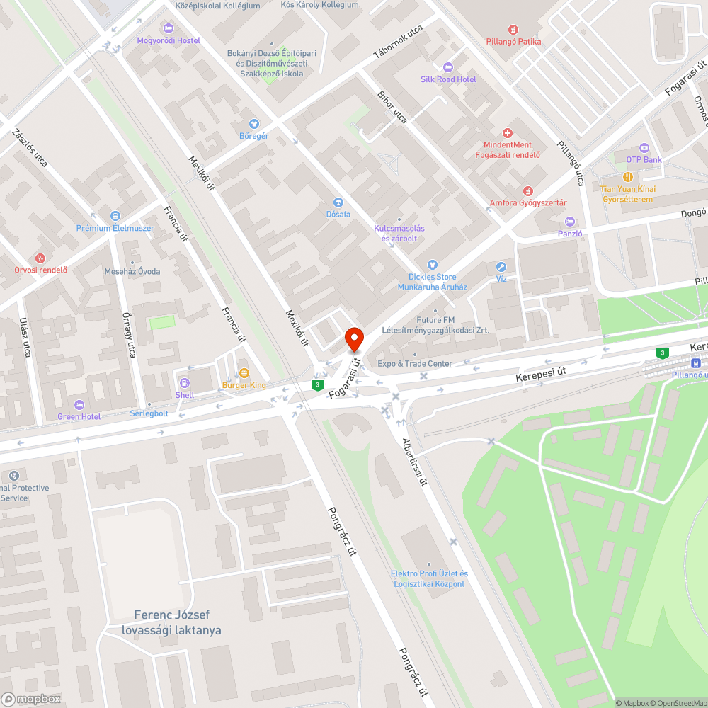 Kiálló, sérült aknafedelek bejelentés helye