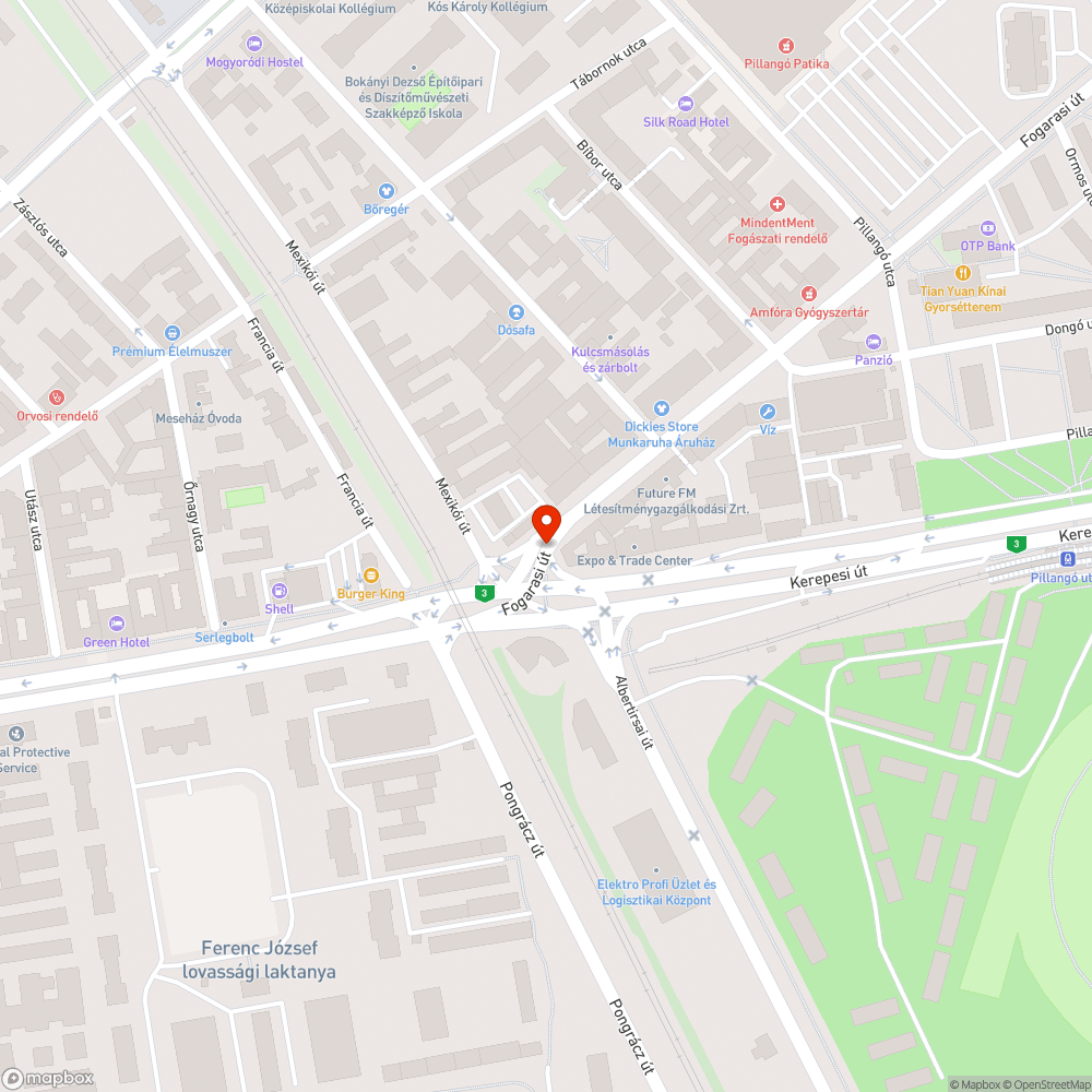 Beesett csatonarács bejelentés helye