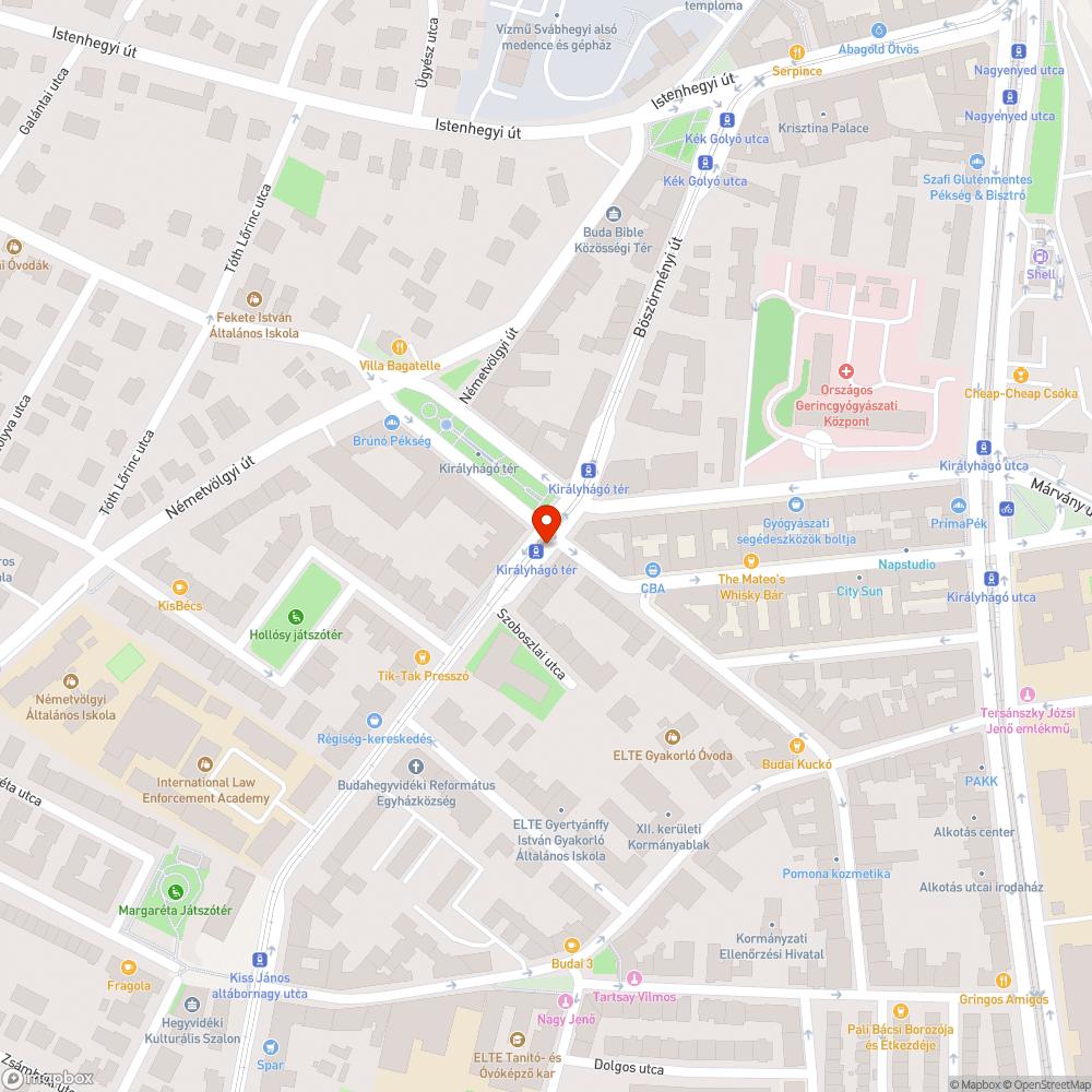 Hiányos aknafedél - Böszörményi út bejelentés helye