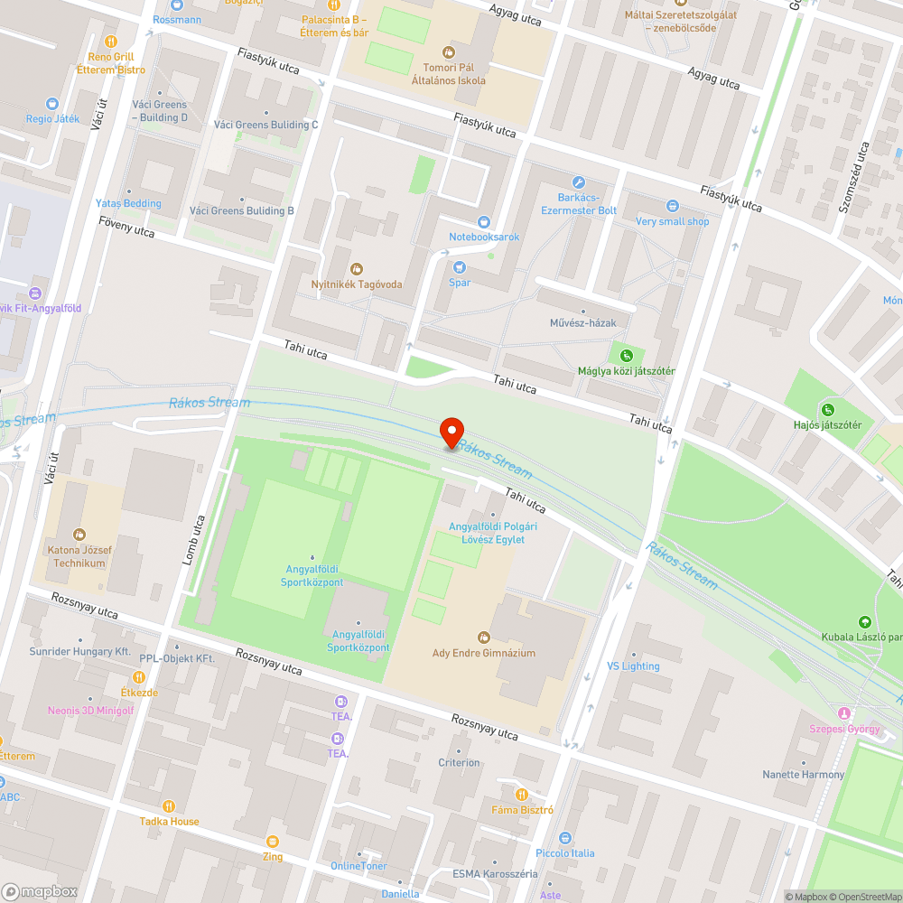 A pad inog, balesetveszélyes bejelentés helye