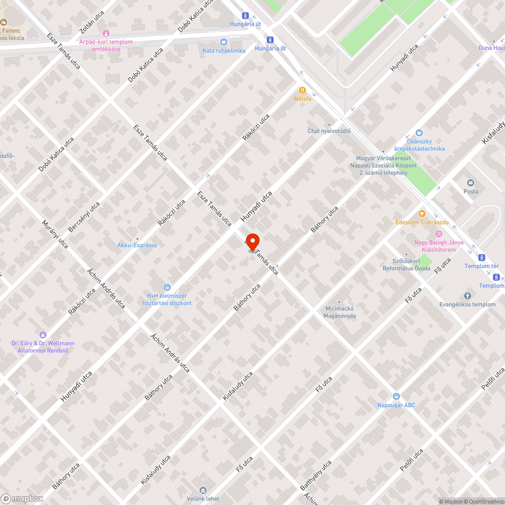 Szemét lerakás bejelentés helye