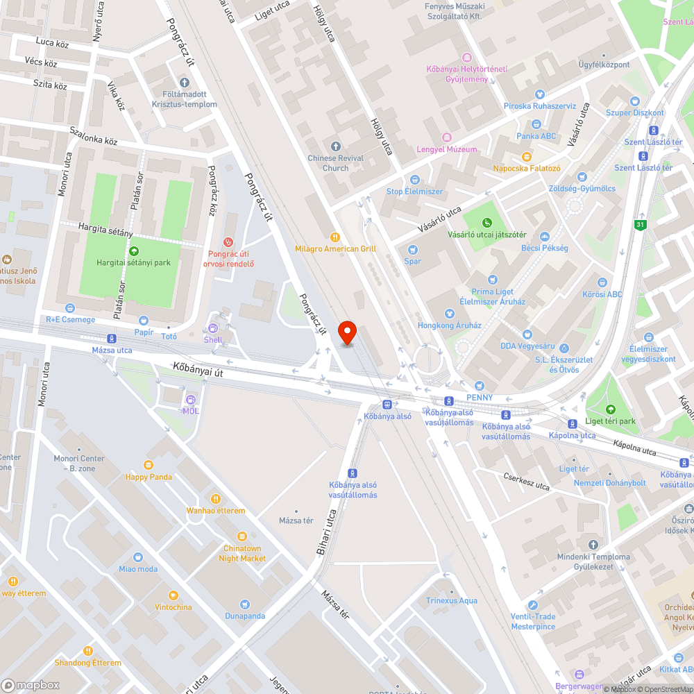 Romló köztisztaság Kőbánya-alsó v.á. környékén bejelentés helye