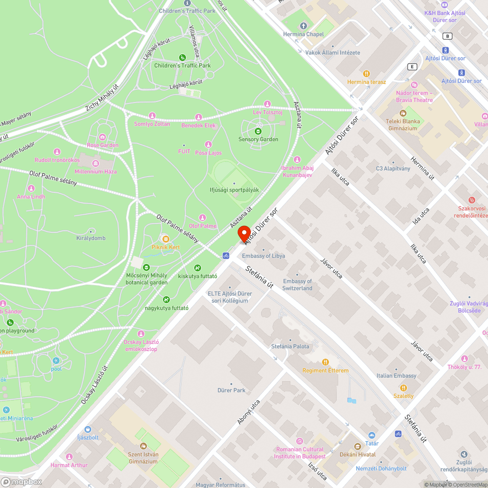 Építkezés tönkreteszi az útburkolatot, homokozó bejelentés helye