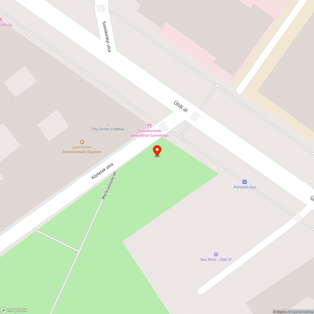 Poller bejelentés helye