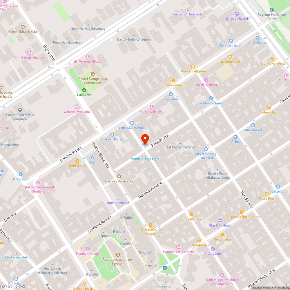 Úthibák bejelentés helye