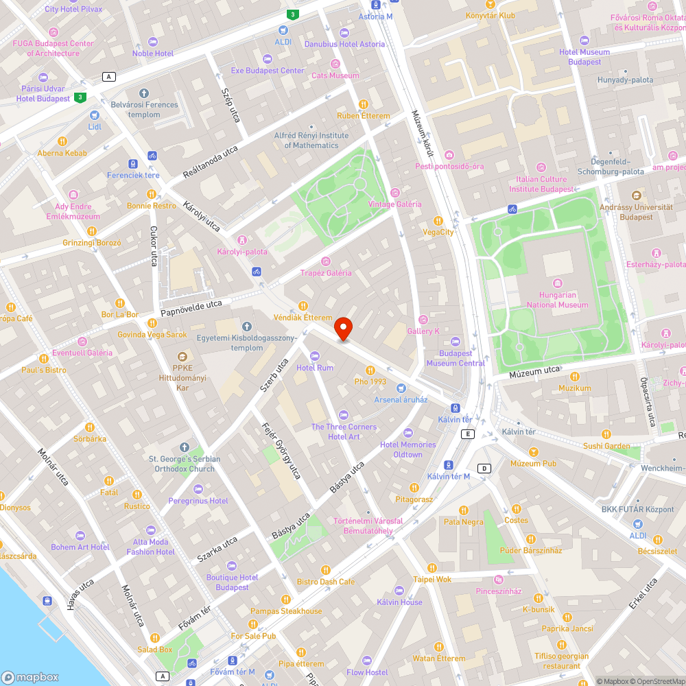 Kidöntött poller bejelentés helye