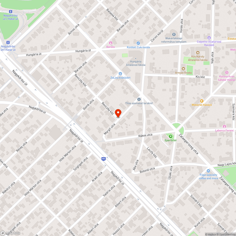 Graffiti közúti táblán bejelentés helye