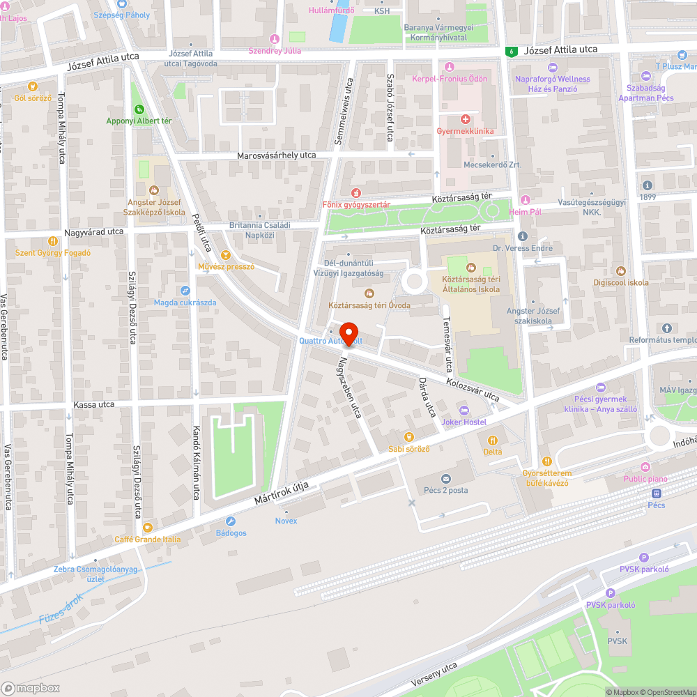 A járda tele van madárürülékkel bejelentés helye