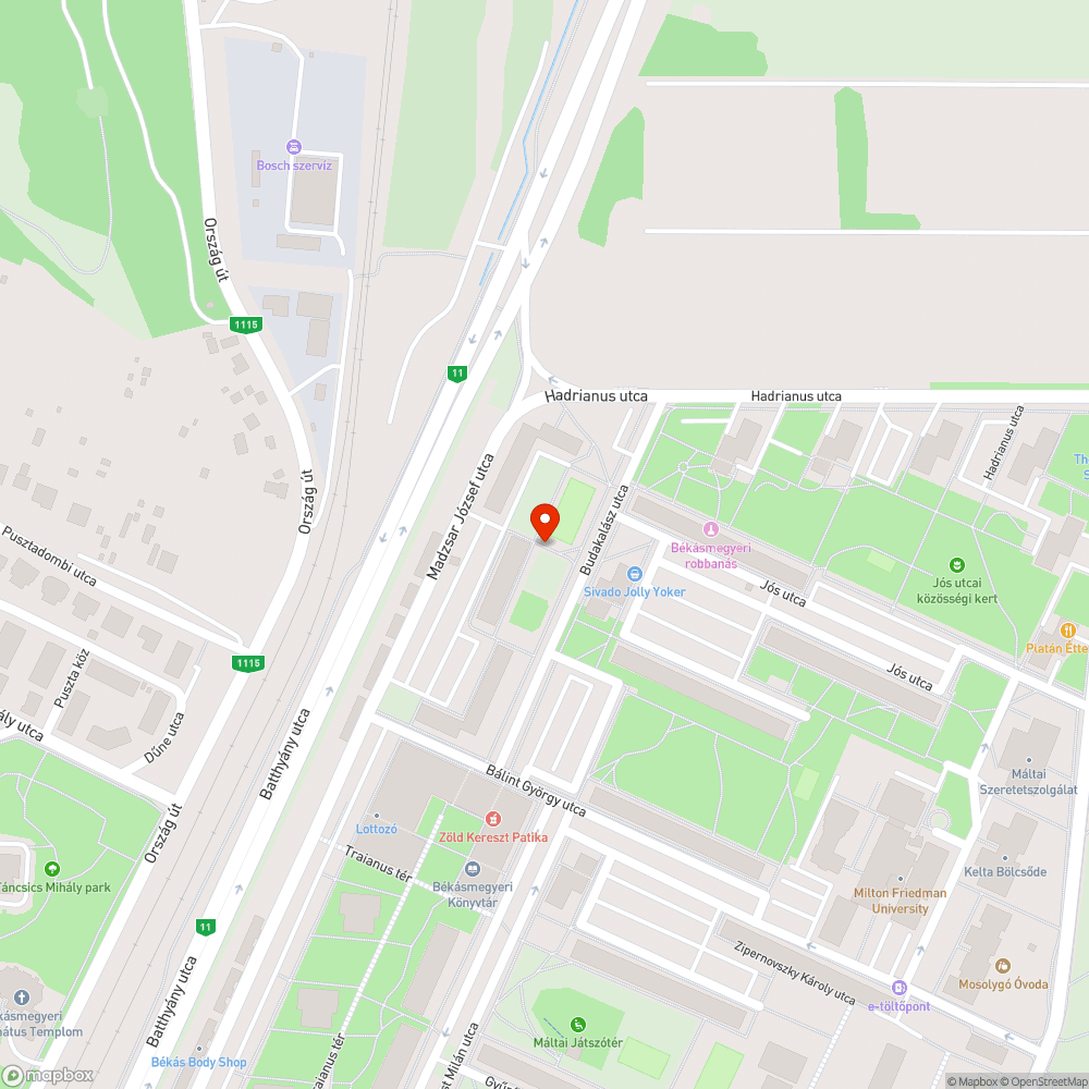 Szétesett szemetes bejelentés helye