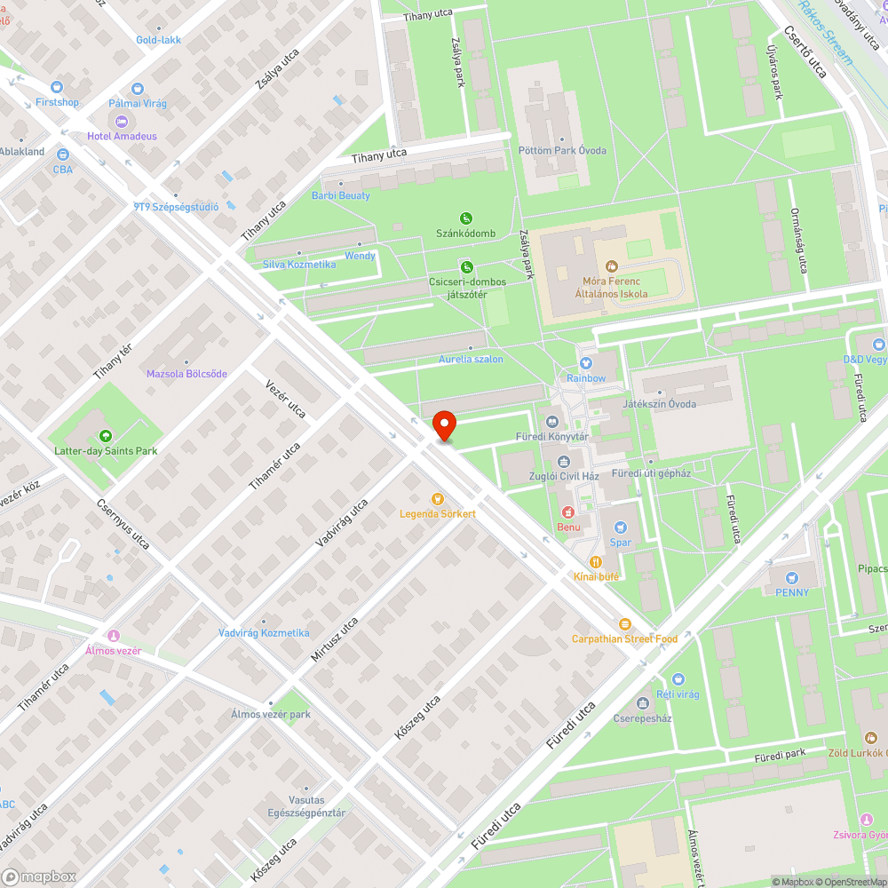 Elhagyott BMW bejelentés helye