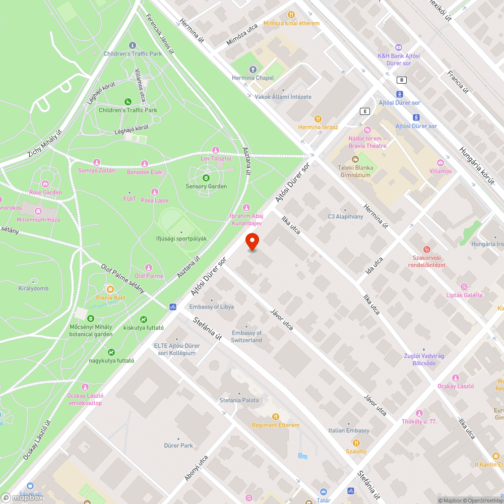 Sérült aknafedél bejelentés helye