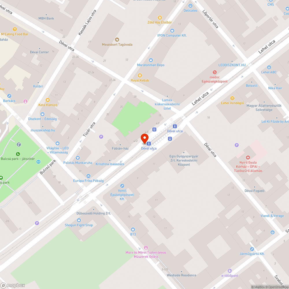 Biztonsági korlát hiányzik bejelentés helye