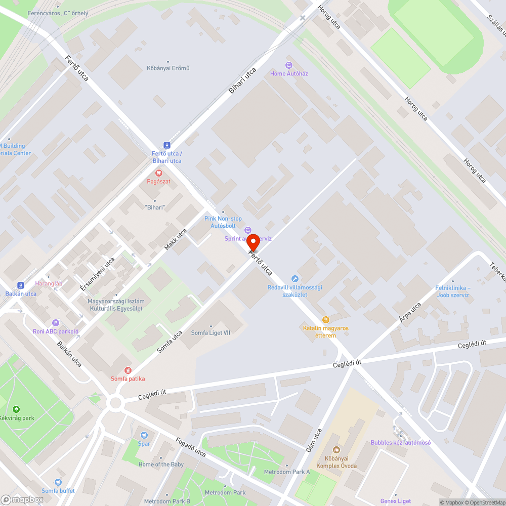 Gyalogos átkelőhely létesítése a kereszteződésénél bejelentés helye