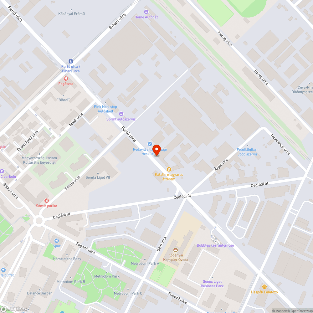 Hiányzó járdaszakasz bejelentés helye