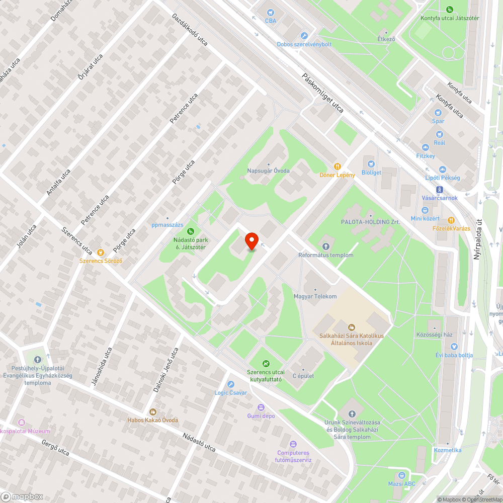 Fedetlen kuka bejelentés helye