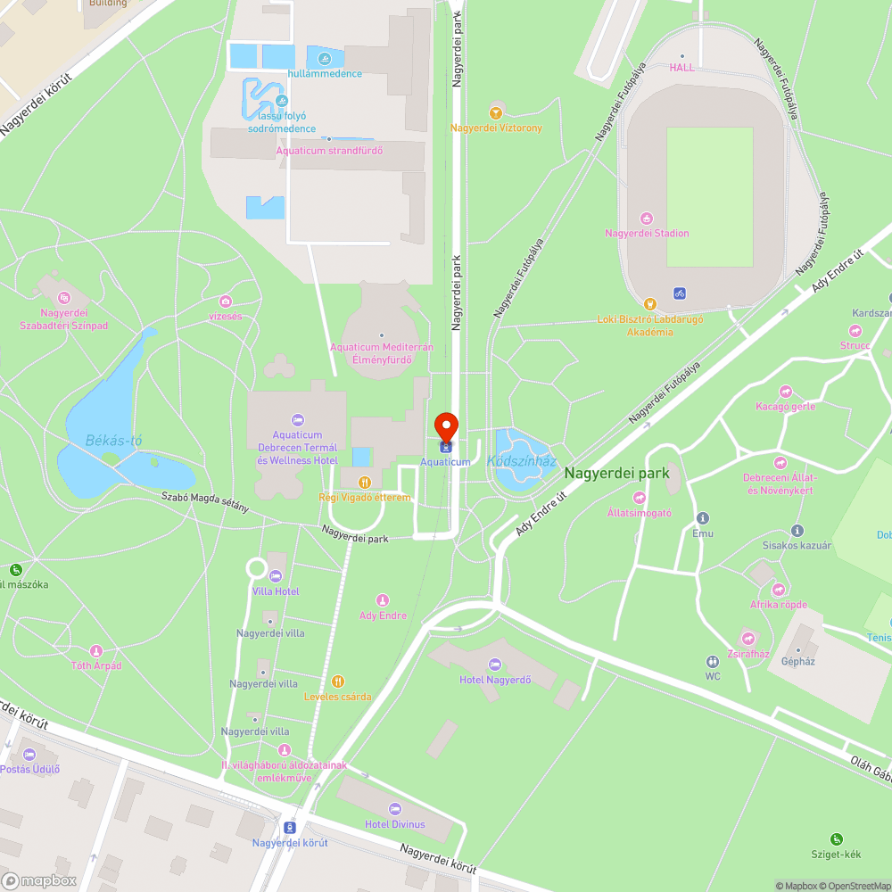 Hibás lámpatestek bejelentés helye