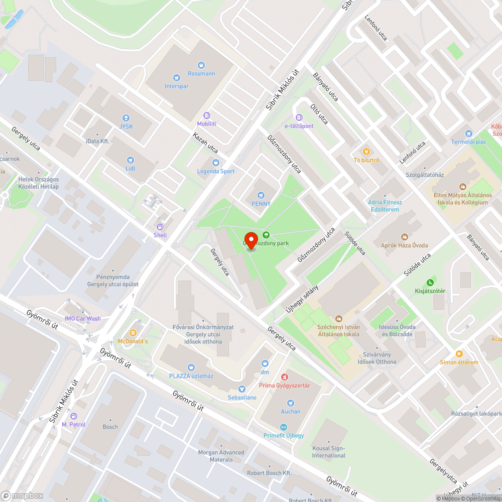 Letört ágak, gallyak bejelentés helye