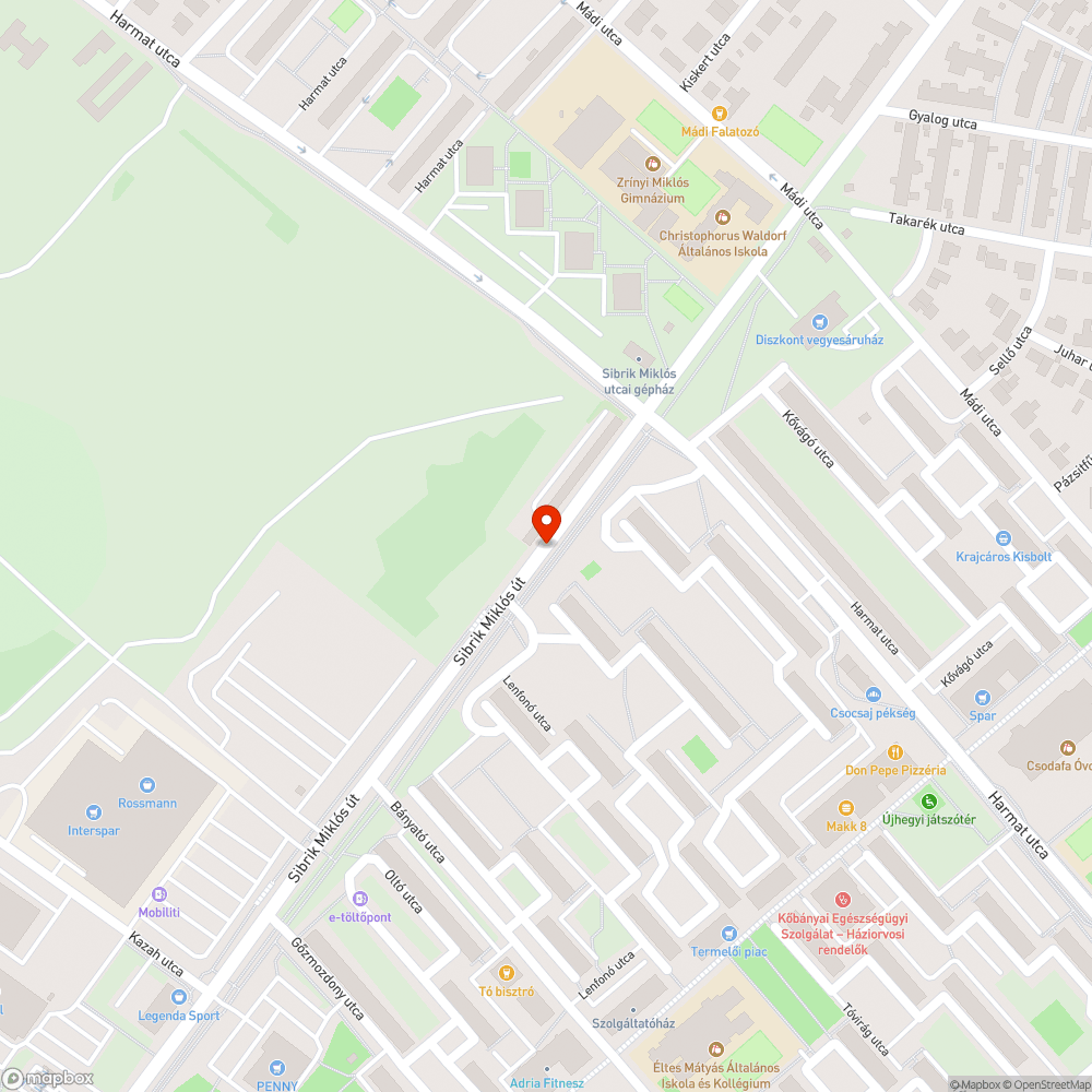 Másik megsüllyedő csatornafedlap bejelentés helye