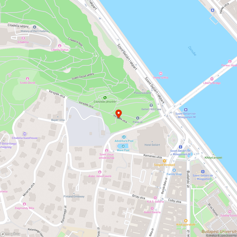 Graffiti bejelentés helye