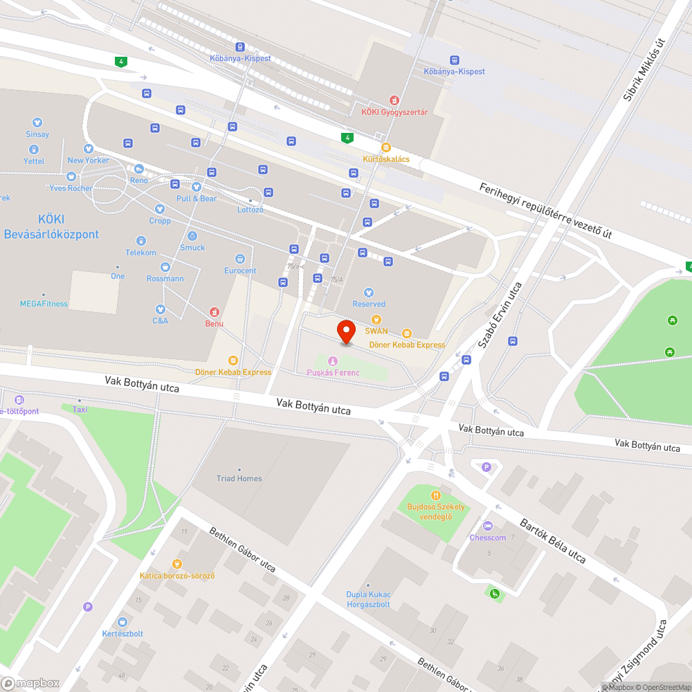 Egy hiányzó fa bejelentés helye