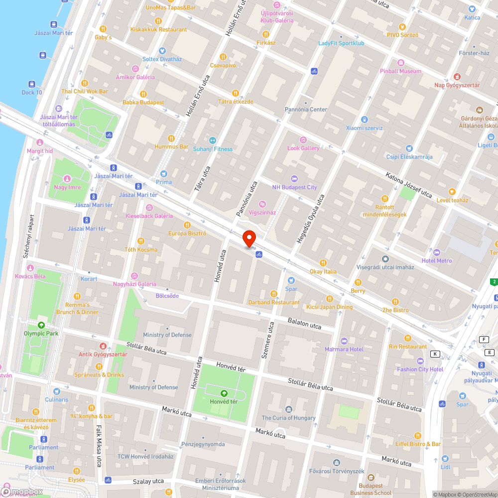 Díszrács hiánya bejelentés helye