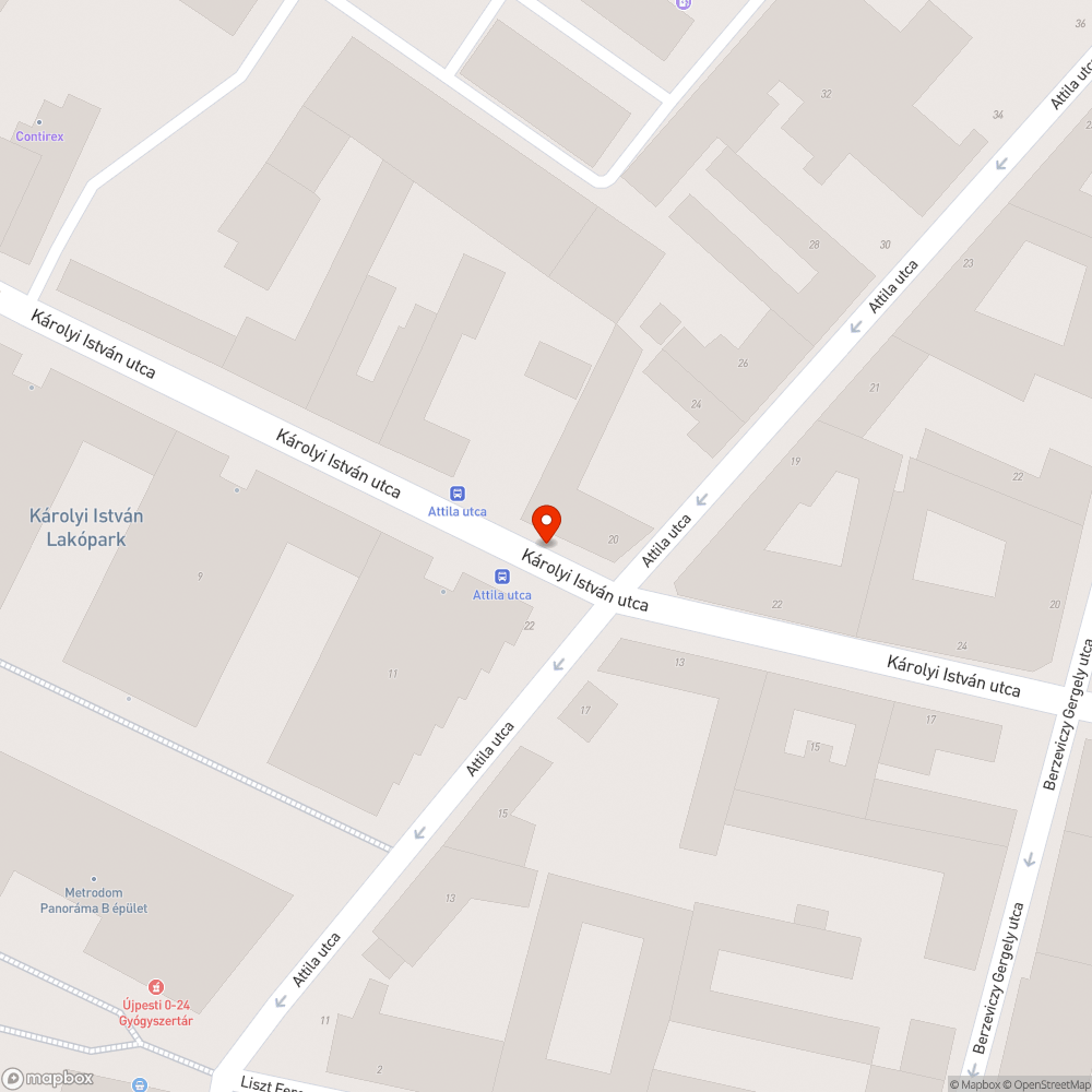 Graffitis Telekomos szekrény bejelentés helye