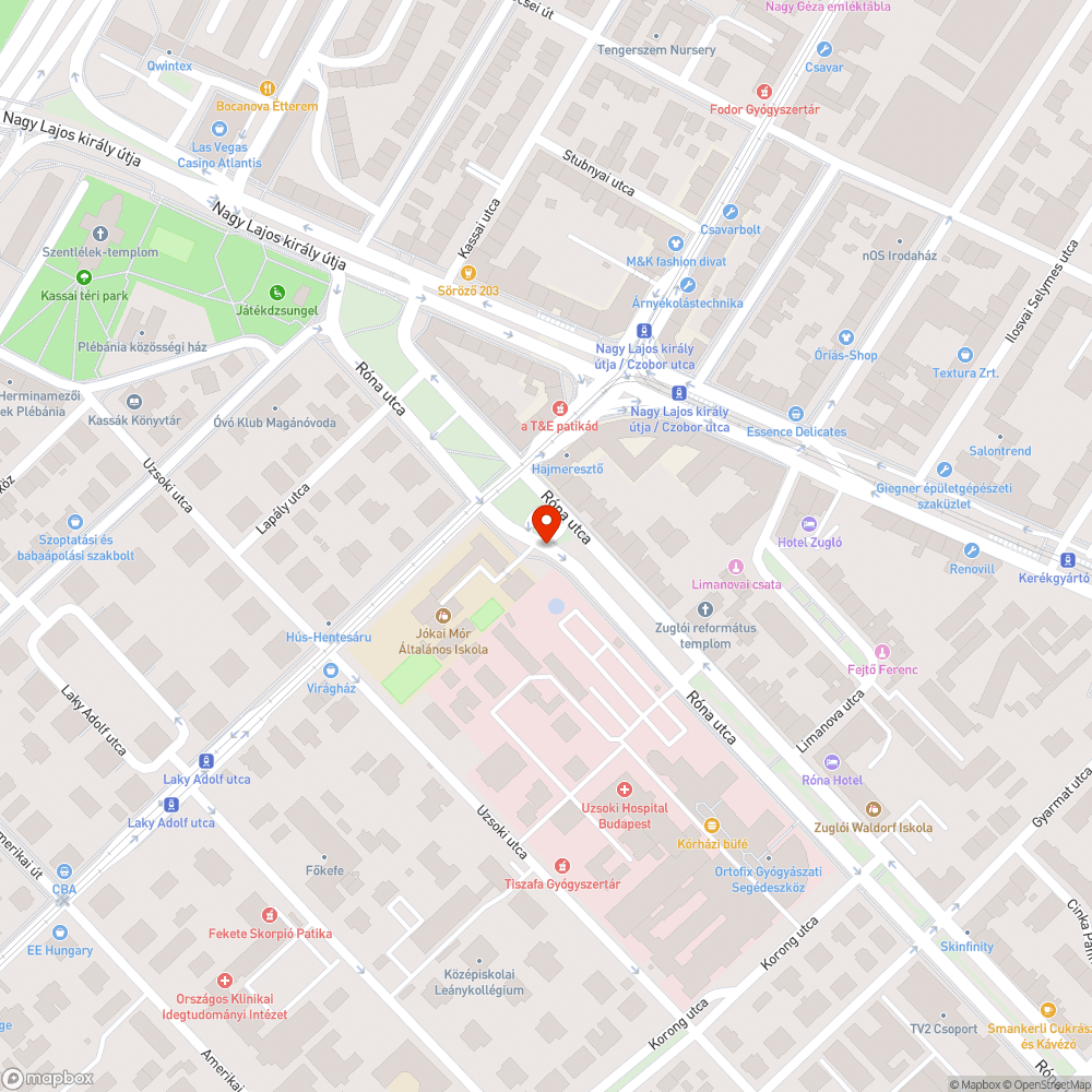 MOL Bubi állomás bejelentés helye