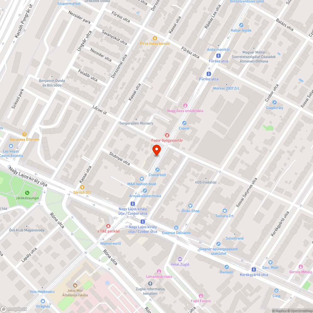 Faültetés bejelentés helye