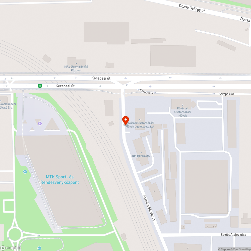 Süllyedő telekomok bejelentés helye