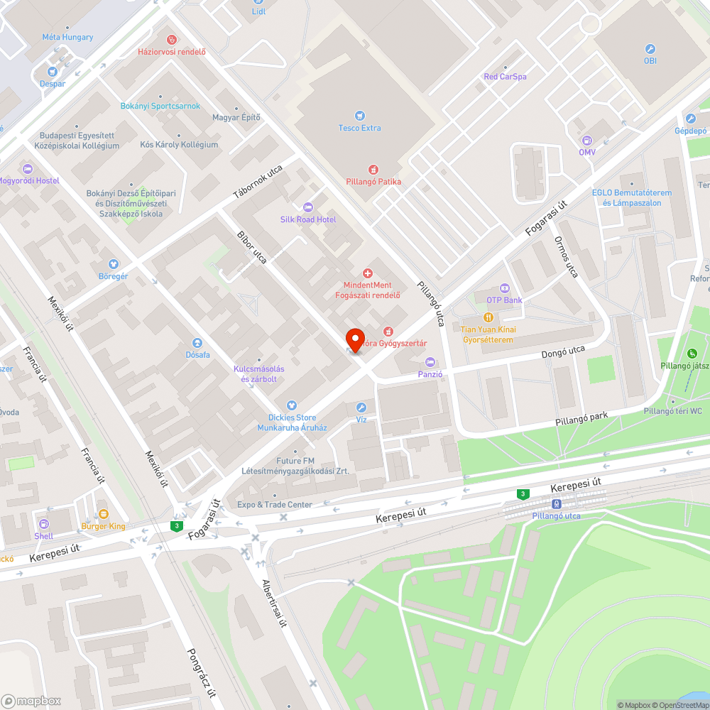 Illegális szemétlerakás bejelentés helye