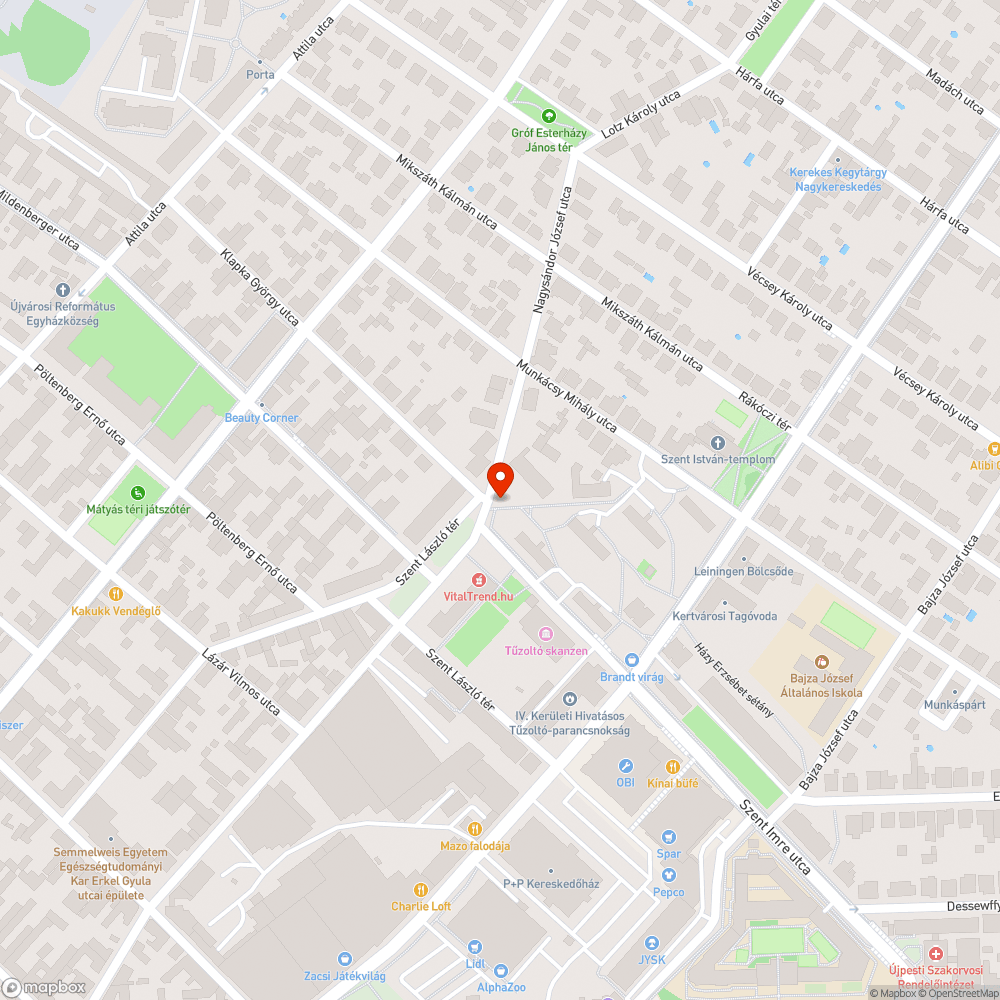 Beton csonk bejelentés helye